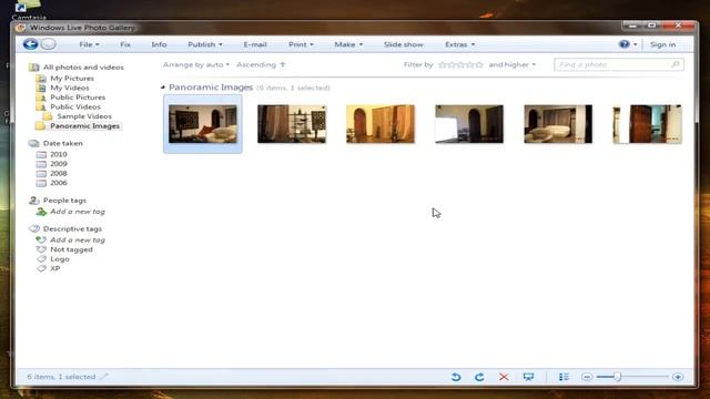 Easily Create Panorama Images Using Windows Live Photo Gallery смотреть онлайн
