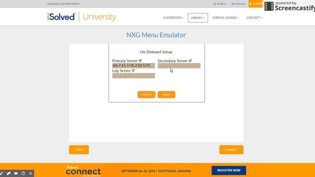 iSolved Time NXG G2 Clock Emulator смотреть онлайн