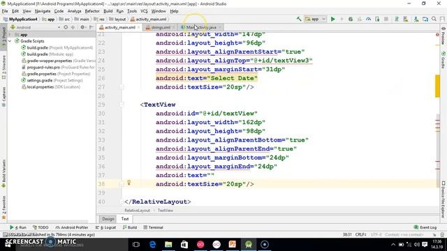 DatePicker Tutorial in Android,#59 смотреть онлайн