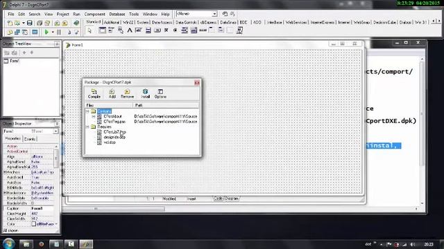 How to Install COMPort delphi 7 смотреть онлайн