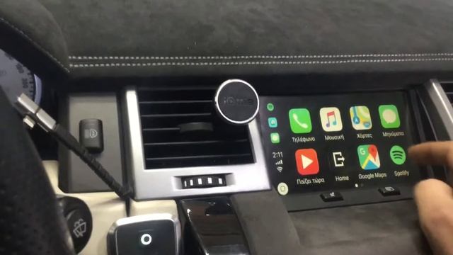 RangeRover Sport 2008 Apple CarPlay & AndroidAuto στην Εργοστασιακή Οθόνη Αφής με χειρισμό Touch смотреть онлайн
