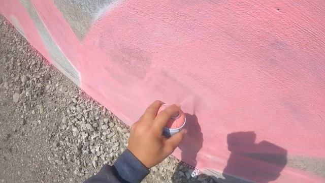 Graffiti Video #16 - Painting Graffiti Using A Spongebob Character Color смотреть онлайн