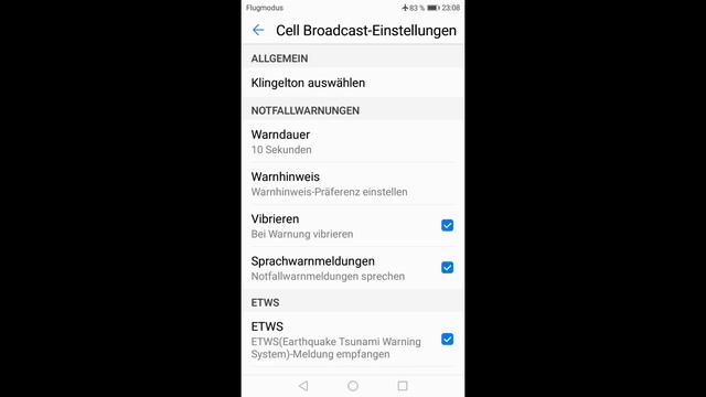 Warntag: Cell Broadcast auf alten Android Handy aktivieren Android 7, 8 - Warnmeldung empfangen смотреть онлайн