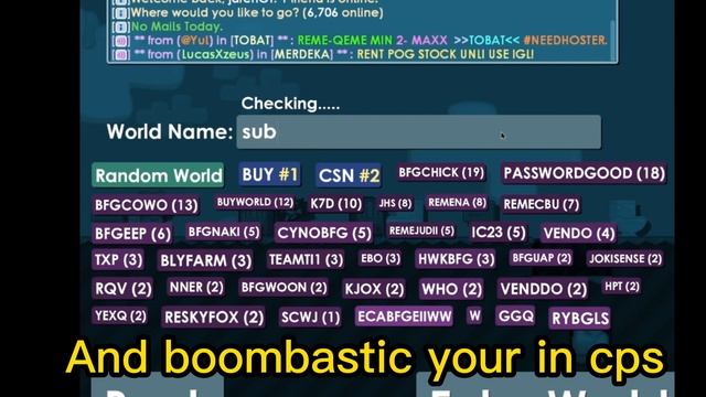How To Join Creative Ps | Growtopia Private Server