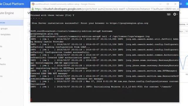 Gluu Server installation in Google Compute Engine смотреть онлайн