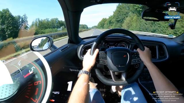 DODGE CHALLENGER 392 *AMERICAN MUSCLE on AUTOBAHN* [NO SPEED LIMIT] смотреть онлайн