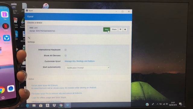 Control your Android on PC with Vysor смотреть онлайн