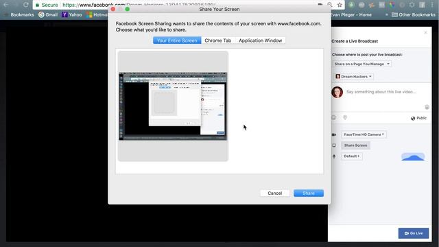Facebook Built In Screen Sharing Released! смотреть онлайн
