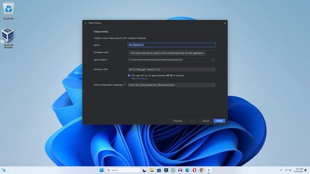 How to Install Android Studio on Windows 11 | Latest Version 2024 смотреть онлайн
