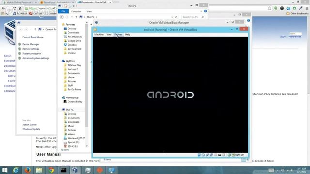 How to Install Android OS (ICS) in VirtualBox and use it as an Android Emulator for Eclipse смотреть онлайн