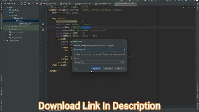 How To Make GFX Tool In Android Studio || Download Source Code || Tutorial || Part 2 смотреть онлайн