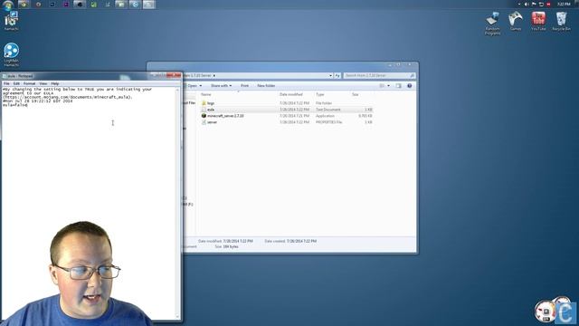 How To Start A Hamachi Server In Minecraft 1.7.10 (Start A Server Without Port Forwarding!) смотреть онлайн