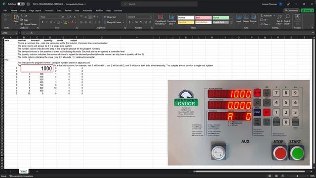 Downloading Programs and Cut Lists to Kentucky Gauge using DAVe смотреть онлайн