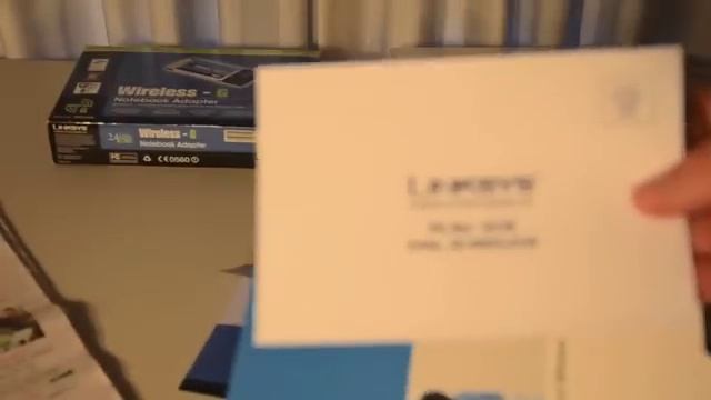 P37: Linksys WPC54G: Wireless-G Notebook Adapter смотреть онлайн