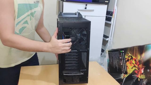 Unboxing Gabinete Aerocool Mechatron Window Black Steel Edition смотреть онлайн
