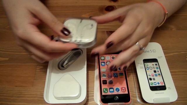 Unboxing iphone 5C смотреть онлайн