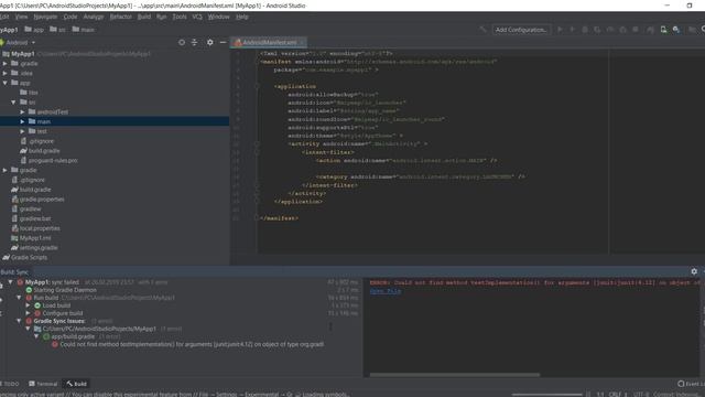 Android Studio Gradle Project Sync Failed Error And Preview unavailable смотреть онлайн