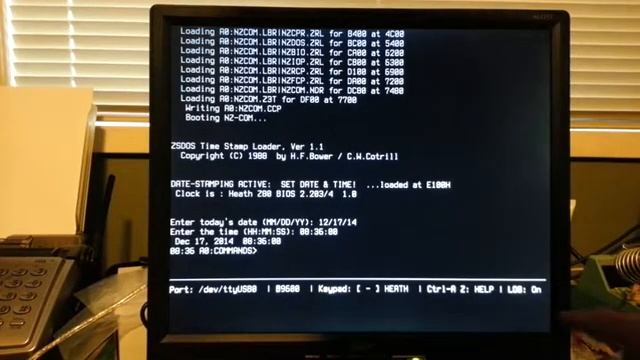 H19term - Heathkit H19 or Zenith Z19 terminal emulator смотреть онлайн