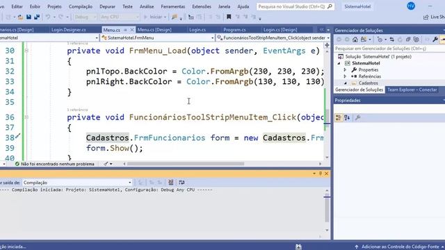 Front End com C# - Aula 32 - Componente Combobox смотреть онлайн