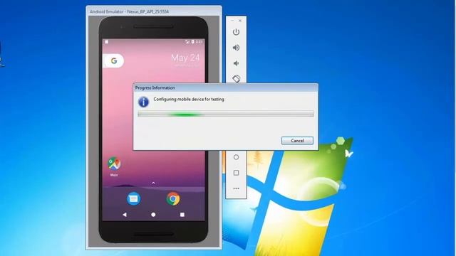 Silk Test - Configure an Android Emulator смотреть онлайн