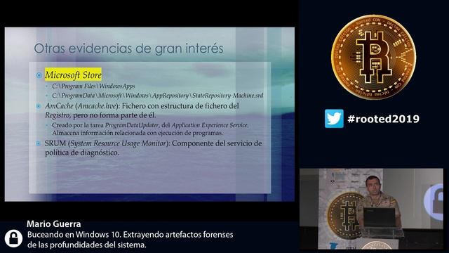 Mario Guerra - Buceando en Windows 10. Extrayendo artefactos forenses ... [RootedCON2019-ESP] смотреть онлайн