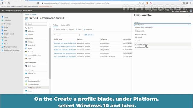 35. How to Configure Time Zone on Windows Device using Microsoft Intune смотреть онлайн