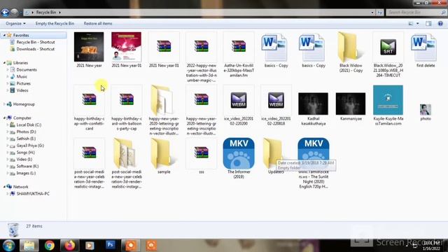 Windows 7 - Keyboard Shortcut keys in Tamil смотреть онлайн
