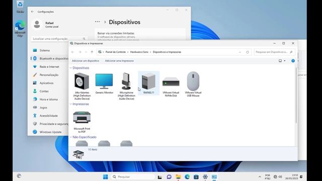 Como USAR o Control Printers no Windows 11. Como recuperar os "dispositivos e impressoras" antigos смотреть онлайн
