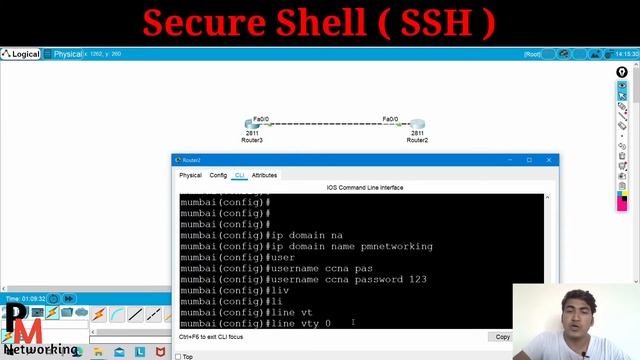 Secure Shell | What is SSH Protocol | How to Configured ssh on cisco router | CCNA 2021 | смотреть онлайн