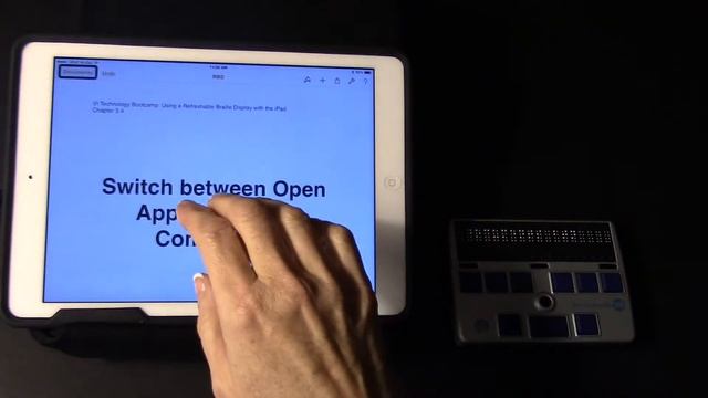 Switch between Open Apps with VoiceOver Gestures and RBD 2 смотреть онлайн