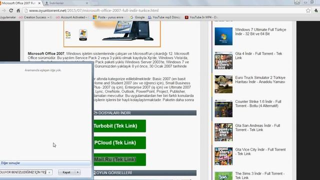 MİCROSOFT OFFICE WORD 2007 İNDİRME %100 ÇALIŞIYOR смотреть онлайн