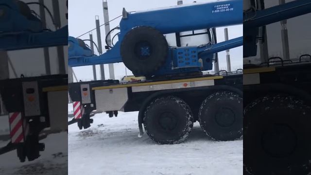 Автокран Клинцы КС-55713-3К-4В на шасси Урал-4320 смотреть онлайн