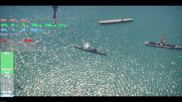 War Thunder RX 5700 XT Powercolor Red Dragon Benchmark Ryzen 2600 1080p смотреть онлайн
