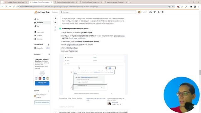 ERROR: Adicionando login com google em aplicativo já existente na play store - Flutter смотреть онлайн