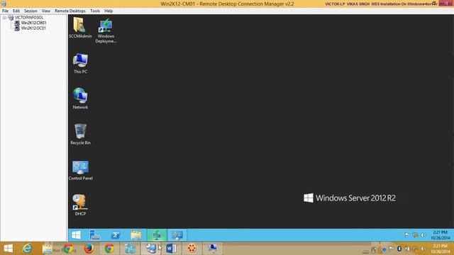 How To Deploy Windows 8 By WDS Server 2012R2 смотреть онлайн