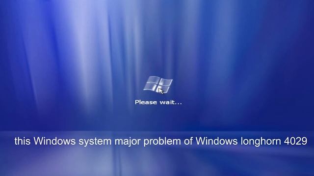 major problem of windows longhorn 4029 смотреть онлайн
