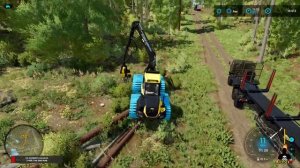 Лес Сильверран - Обычная Заготовка Леса #5 / FARMING SIMULATOR 22 (СИМУЛЯТОР ФЕРМЕРА)