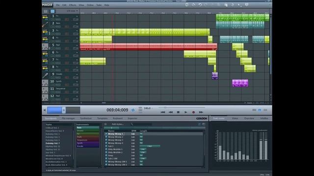 Magix Music Maker 17 - Dubstep Test 8 смотреть онлайн