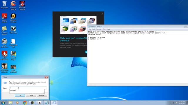 Cara atasi Capcut di windows 7 Aero GUI tidak bisa di buka смотреть онлайн