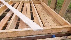 Каркасный дом 6 на 6 вдвоём с женой !