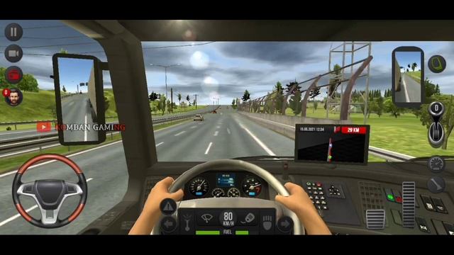 Truck simulator 2018 Europe gameplay || ETS 2 android || ETS 2 like game || High graphics truck gam смотреть онлайн