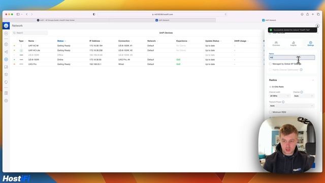 UniFi AP Groups смотреть онлайн
