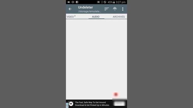 Recover Deleted Files From Android Phone without pc | 2018 method смотреть онлайн