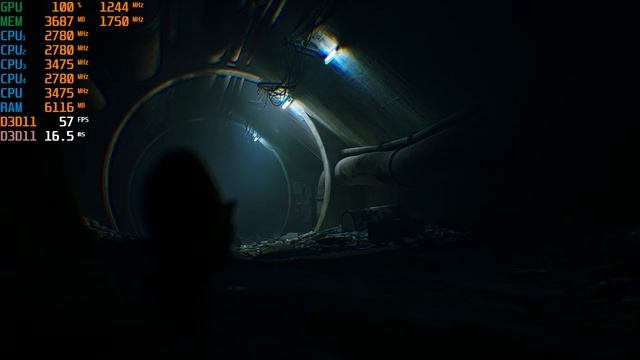 Stray In Ryzen 3 2200g with RX570 смотреть онлайн
