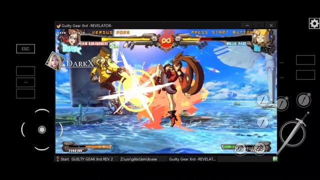 Guilty Gear Xrd Rev 2 | Mobox wow64 version | Android | SD7+Gen2 смотреть онлайн
