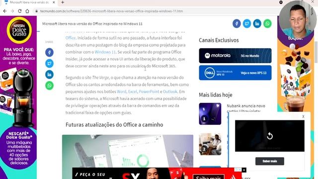 SAIU Nova versão do Office 2021 inspirada no Windows 11 COM NOVA INTERACE смотреть онлайн