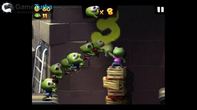 Zombie Tsunami Windows Mobile GamePlay смотреть онлайн