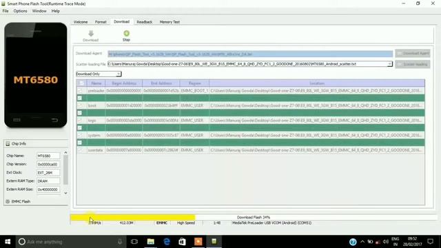 How to unbrick or flash stock rom on any mediatek device[easy method] SP FLASH TOOL смотреть онлайн