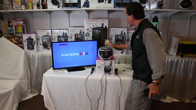 GQ263 Portable CDG Karaoke Player with Flashing LED Lights смотреть онлайн