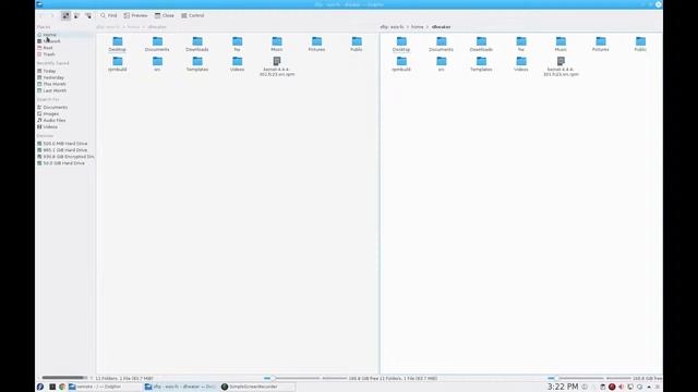 SFTP using Dolphin File Browser смотреть онлайн